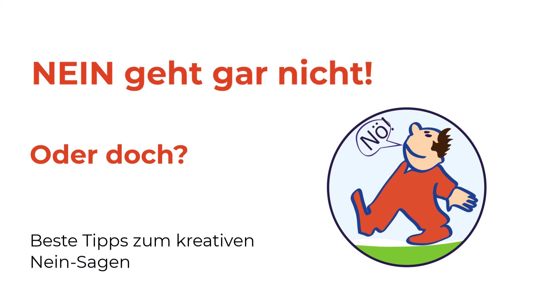 Beste Tipps zum Nein-Sagen von Hannes Sieber